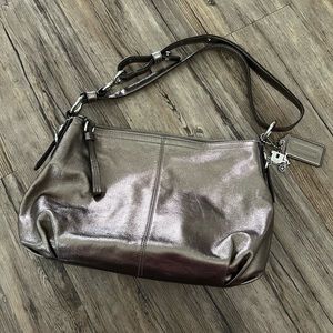 Authentic COACH purse/bag. Bronze color! EUC!